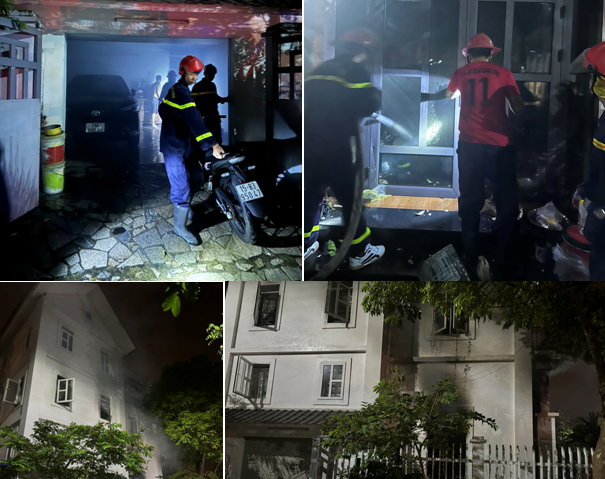 Thông tin về vụ cháy tại khu đô thị Nam sông Lạch Tray (quận Dương Kinh)